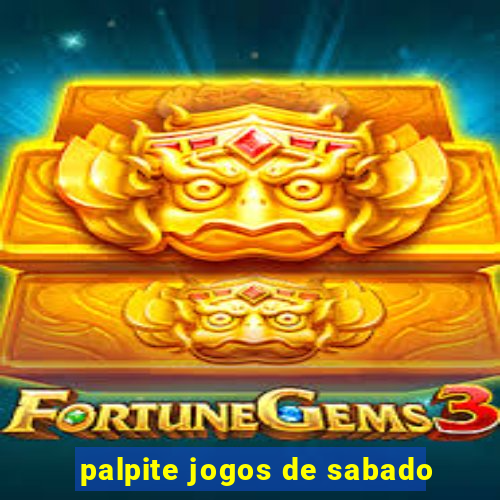 palpite jogos de sabado